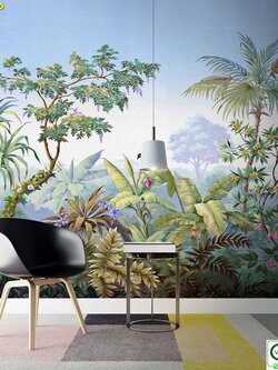 วอลเปเปอร์พิมพ์ลายภาพสวนป่า Premium PM-060-A