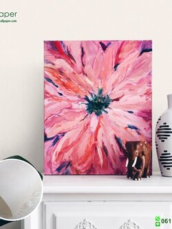 วอลเปเปอร์ติดผนัง มินิมอล ลายกระสอบสีขาว