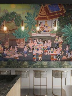 วอลเปเปอร์ลายลอยกระทง P-THD-7-C