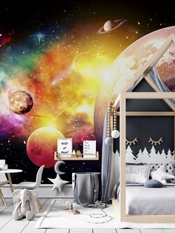 วอลเปเปอร์สั่งพิมพ์ลายอวกาศ PLA-19