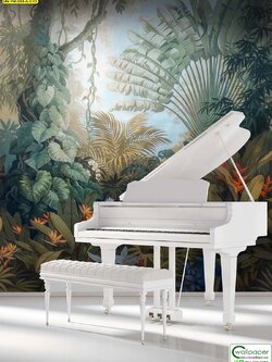 วอลเปเปอร์พิมพ์ลายภาพสวนป่า Premium PM-084-A