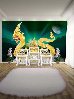 วอลเปเปอร์สั่งพิมพ์ลายพญานาค