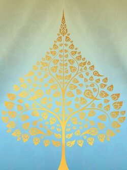 วอลเปเปอร์ลายต้นโพธิ์ THF-9-C