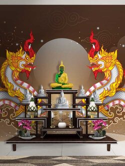 วอลเปเปอร์สั่งพิมพ์ลายพญานาค