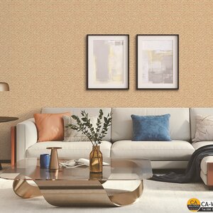 วอลเปเปอร์ลายหวายหลาก โทนสีเหลือง