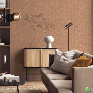 วอลเปเปอร์หน้ากว้าง 1 เมตร ลายเปลือกไม้สีน้ำตาล