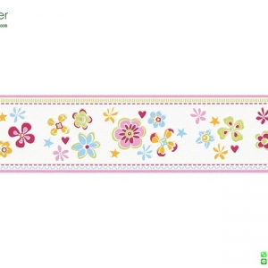 บอร์เดอร์ วอลเปเปอร์ลายดอกไม้