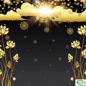 วอลเปเปอร์สั่งพิมพ์ภาพดอกบัว