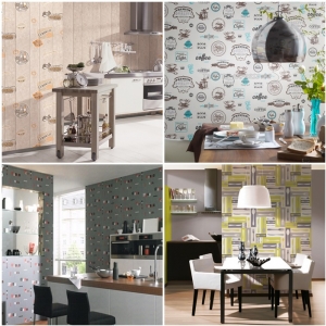 รวมวอลเปเปอร์ติดผนังลายห้องครัว