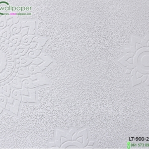 วอลเปเปอร์ฝ้า เพดาน ลายดอกไม้