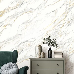 วอลเปเปอร์ลายหินอ่อน หน้ากว้างเกาหลี