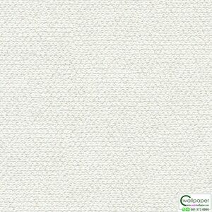 วอลเปเปอร์เกาหลีหน้ากว้าง ลายผ้า สีขาวครีม