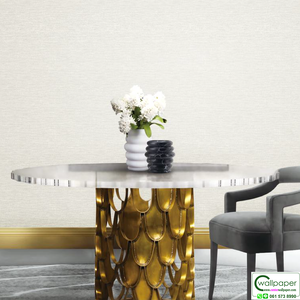 วอลเปเปอร์สีเทาอ่อน มีกลิตเตอร์สีเงิน No.DCG2501-1