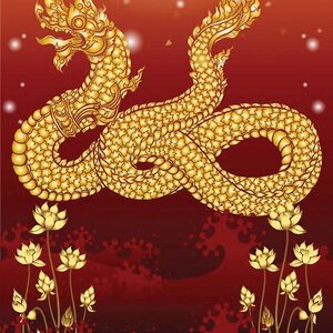 วอลเปเปอร์สั่งพิมพ์ลายพญานาค