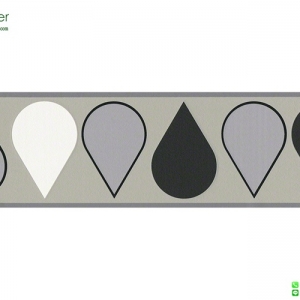 บอร์เดอร์ วอลเปเปอร์ลายหยดน้ำ