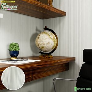 วอลเปเปอร์ติดผนังสีน้ำตาล-ครีม