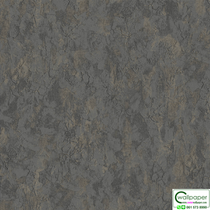 วอลเปเปอร์ลายหินอ่อสีเทาดำปนทอง