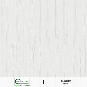 วอลเปเปอร์ลายผ้า สีเทาอ่อน No.74001-1