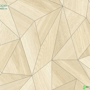 วอลเปเปอร์ลายกราฟฟฟิค สีเบจ ครีม