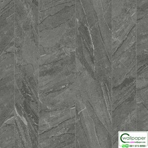 วอลเปเปอร์ลายหินอ่อน สีเทาเข้ม No.7944-2