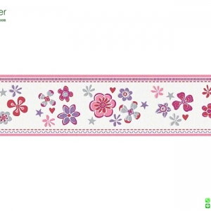บอร์เดอร์ วอลเปเปอร์ลายดอกไม้