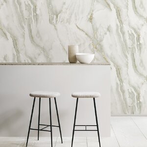 วอลเปเปอร์ลายหินอ่อน หน้ากว้างเกาหลี