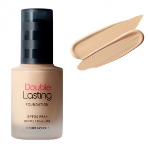 Etude House Double Lasting Foundation SPF34 A++ 30 g. #Beige ผิวขาวเหลือง
