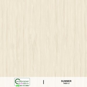 วอลเปเปอร์ลายผ้า สีครีม No.74001-2