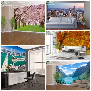 รวมวอลเปเปอร์ติดผนังภาพวิวสั่งพิมพ์ 26นัมเบอร์