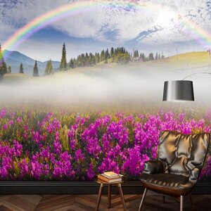 วอลเปเปอร์สั่งพิมพ์ลายดอกไม้ FLW-15