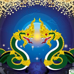 วอลเปเปอร์สั่งพิมพ์ลายพญานาค