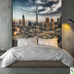 วอลเปเปอร์สั่งพิมพ์ภาพวิวเมือง ตึกสูง CIT-4