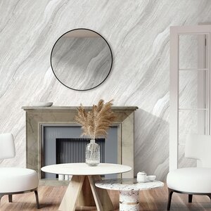 วอลเปเปอร์ลายหินอ่อน หน้ากว้างเกาหลี