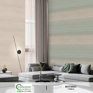 วอลเปเปอร์สีเขียวน้ำตาล No.71005-5