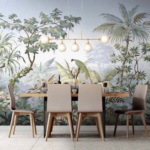 วอลเปเปอร์พิมพ์ลายภาพสวนป่า Premium PM-060