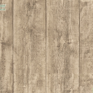 วอลเปเปอร์ลายไม้น้ำตาล ทอง