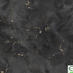 วอลเปเปอร์ลายหินอ่อน สีดำ