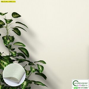 วอลเปเปอร์กริตเตอร์พื้นสีครีม No.ML110602