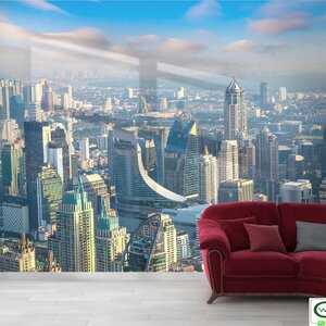 วอลเปเปอร์สั่งพิมพ์ภาพวิวเมือง 𝑫𝒊𝒈𝒊𝒕𝒂𝒍 𝒘𝒂𝒍𝒍 𝒑𝒓𝒊𝒏𝒕