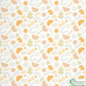 วอลเปเปอร์ห้องเด็ก พื้นสีขาว No.82553-01