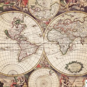 วอลเปเปอร์สั่งพิมพ์ลายแผนที่ JMP-36