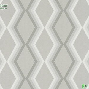 วอลเปเปอร์ลายเส้นกราฟฟฟิก สีขาวเทา