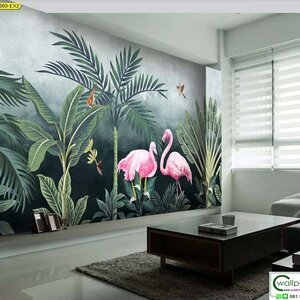 วอลเปเปอร์พิมพ์ลายภาพสวนป่า Premium PM-003