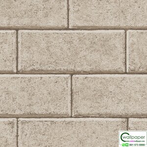 วอลเปเปอร์ลายอิฐสีน้ำตาล No.88641-3