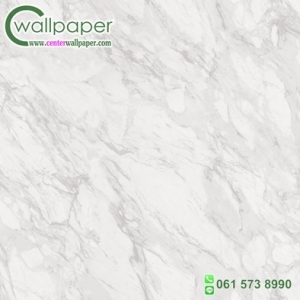 วอลเปเปอร์ติดผนังลายหินอ่อน สีขาวเทา