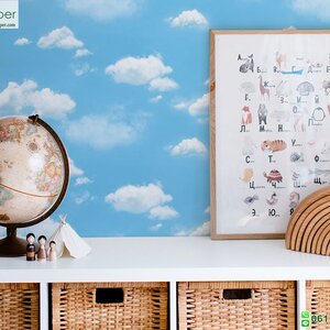 วอลเปเปอร์หน้ากว้าง 1 เมตร ลายท้องฟ้า