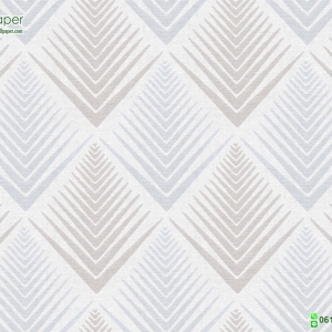 วอลเปเปอร์ติดผนังลายกราฟฟิค3D สีน้ำตาล-ฟ้า