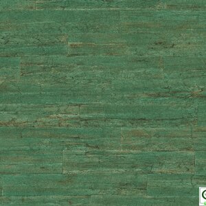 วอลเปเปอร์ลายไม้สีเขียว No.537048