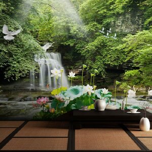 วอลเปเปอร์สั่งผลิตภาพวิวน้ำตก WAT-A-10