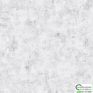 วอลเปเปอร์ลายปูนเปลือยคอนกรีต สีเทาอ่อนสว่าง NO.AW60-81